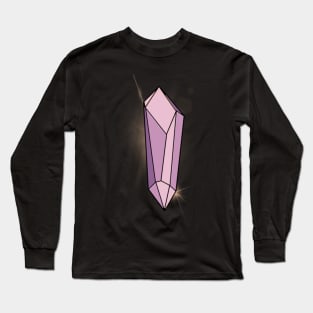 Magical Crystal - amethyst Long Sleeve T-Shirt